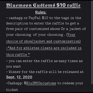 Raffle tickets